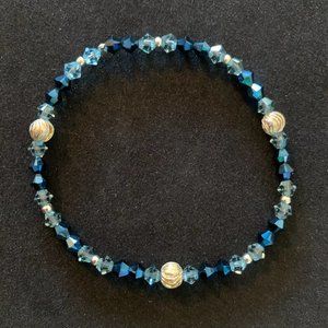 Handmade Women's Stretchable Swarovski Bracelet